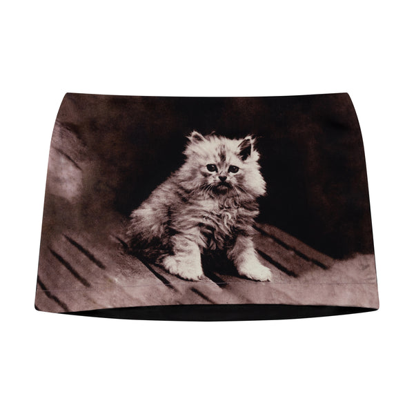 ashley williams 猫柄スカート KITTEN MINI SKIRT – Ashley Williams