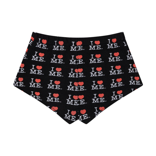 BLACK I HEART ME SERENA SHORTS – Ashley Williams