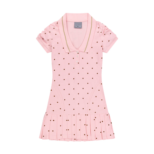 PINK POLKA DOTS AMELIA DRESS – Ashley Williams