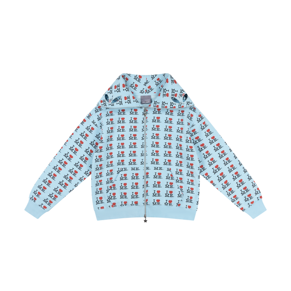 トップス Ashley Williams I HEART ME BUTTERFLY ZIP Ashley Williams Black 'I Heart Me' Butterfly Hoodie Ashley