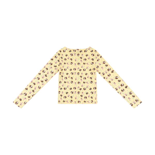 THERMAL TOP GIRL BABY - YELLOW – Ashley Williams