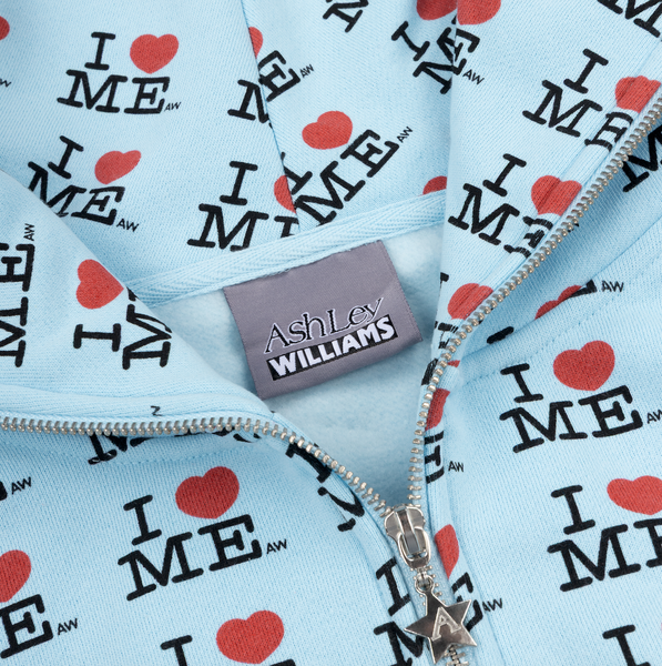 BLUE I HEART ME BUTTERFLY HOODIE – Ashley Williams BLUE I HEART ME BUTTERFLY HOODIE – Ashley Williams