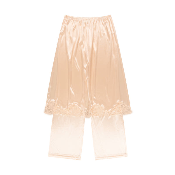 PEACH LINGERIE TROUSERS
