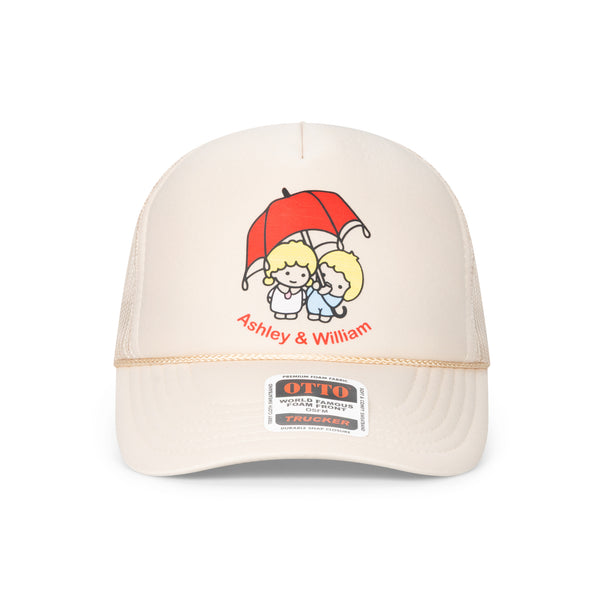 ASHLEY & WILLIAM TRUCKER CAP