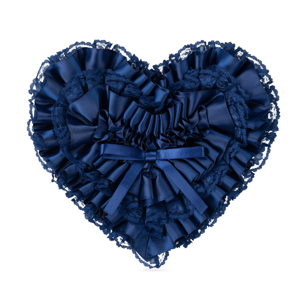 NAVY CHOCOLATE BOX CLUTCH BAG