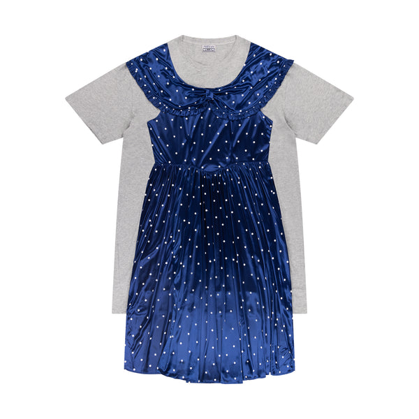 POLKA DOT T-SHIRT GOWN