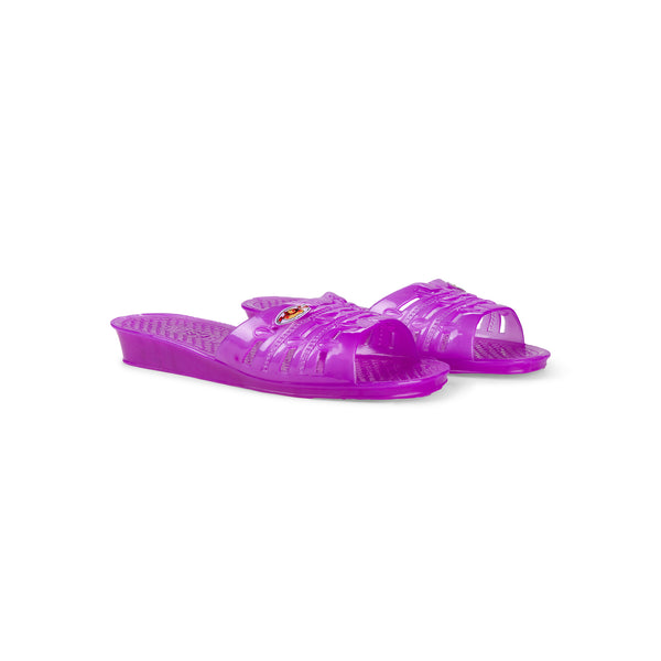 PURPLE JELLY SHOE