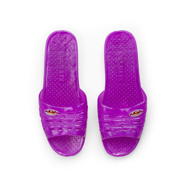 PURPLE JELLY SHOE