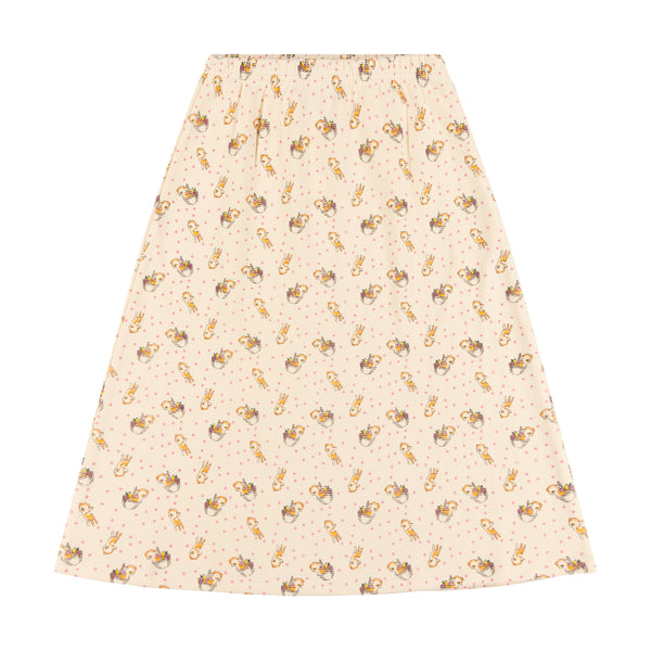 PEACH DEER THERMAL SKIRT