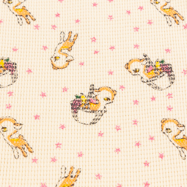 PEACH DEER THERMAL SKIRT