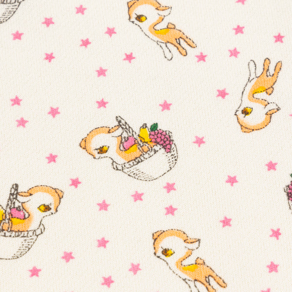 PEACH DEER MINI SKIRT