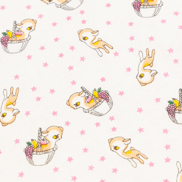 PEACH DEER BABYGROW TEE