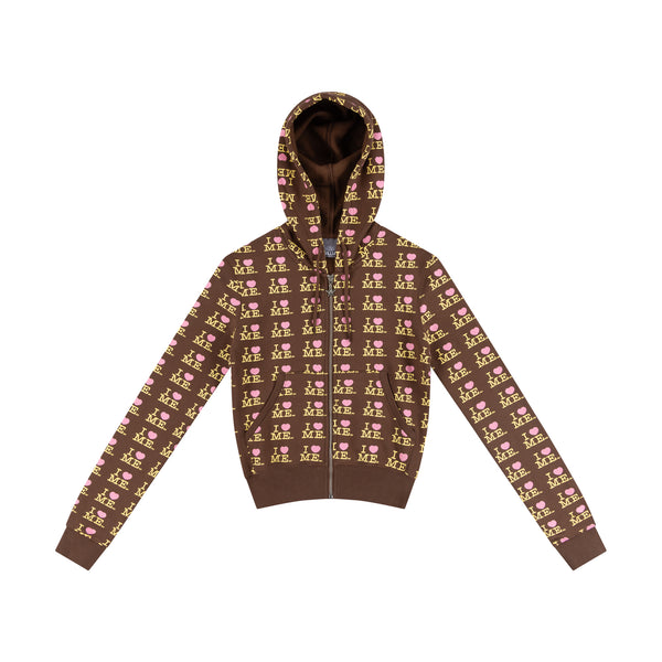 CHOCO I HEART ME SHRUNK BABY HOODIE
