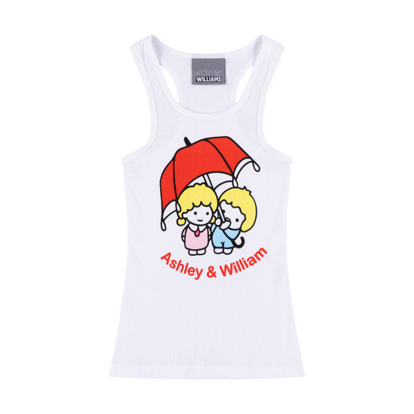 ASHLEY & WILLIAM VEST TOP