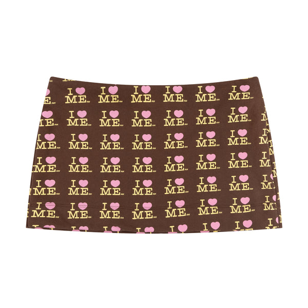 CHOCO I HEART ME MINI SKIRT