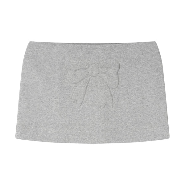 3D BOW MINI SKIRT