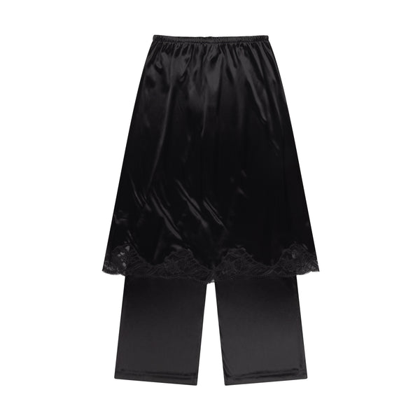 LINGERIE TROUSERS - BLACK
