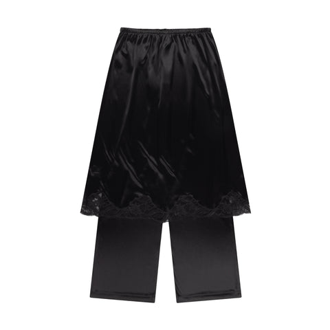 LINGERIE TROUSERS - BLACK
