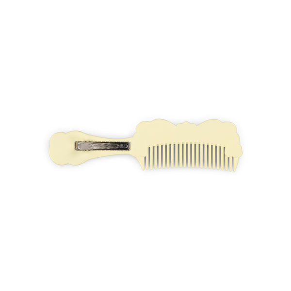 CAKE COMB HAIR CLIP  - CREAM