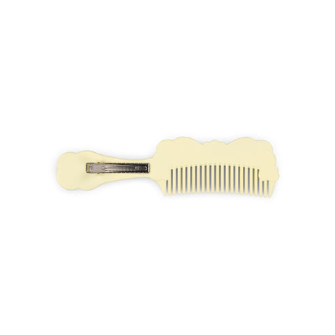CAKE COMB HAIR CLIP  - CREAM