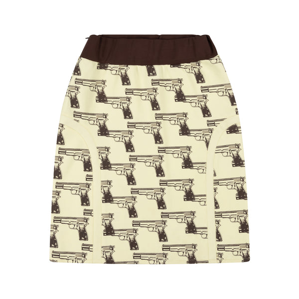 GUN TRACK SKIRT - YELLOW