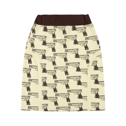 GUN TRACK SKIRT - YELLOW