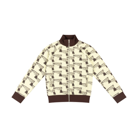 GUN TRACK JACKET - YELLOW
