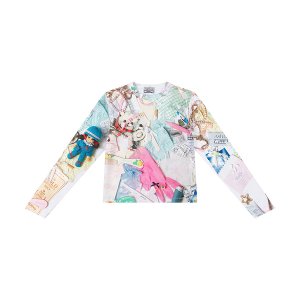 TREASURES LONG SLEEVE TOP