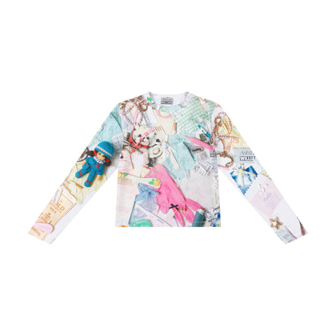 TREASURES LONG SLEEVE TOP