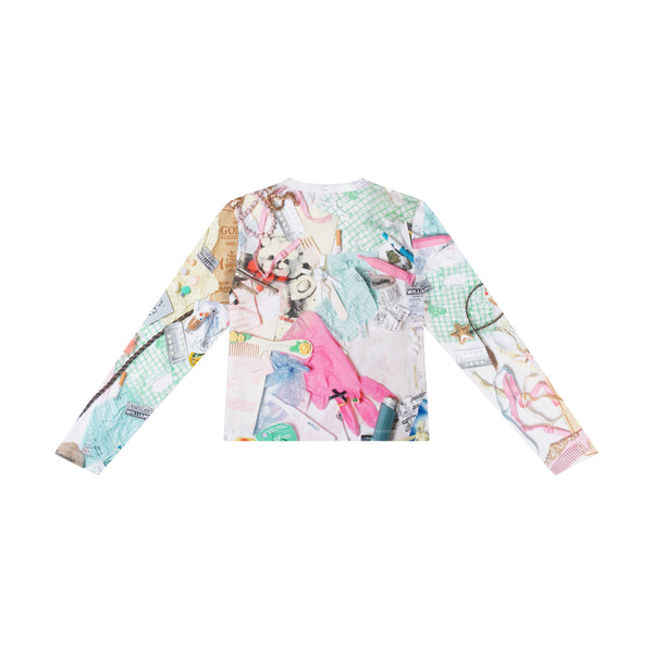 TREASURES LONG SLEEVE TOP