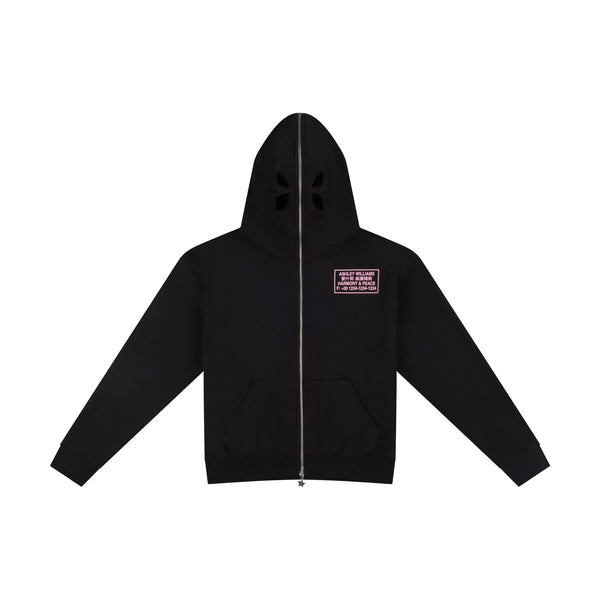 HARMONY & PEACE BUTTERFLY HOODIE - PINK