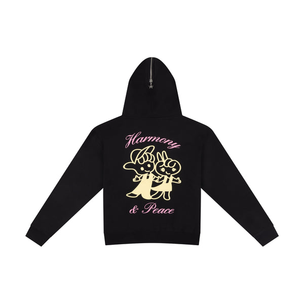 HARMONY & PEACE BUTTERFLY HOODIE - PINK