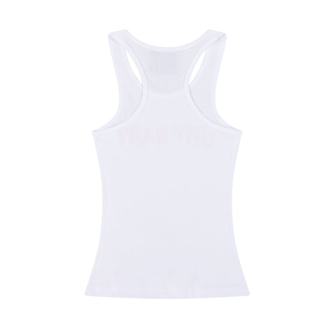 CRY BABY VEST - WHITE