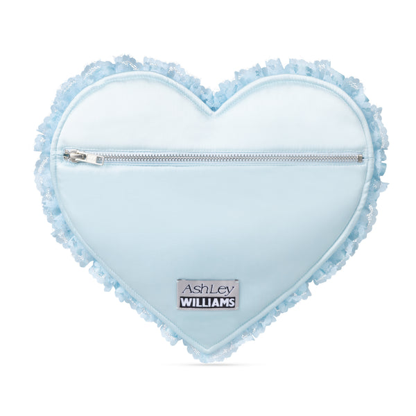BLUE CHOCOLATE BOX CLUTCH BAG