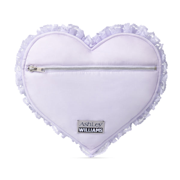 PURPLE CHOCOLATE BOX CLUTCH BAG