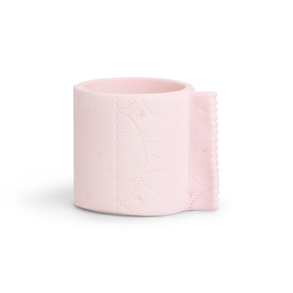 PINK ASHLEY WILLIAMS X YVMIN  SQUARE TOILET PAPER  BRACELET