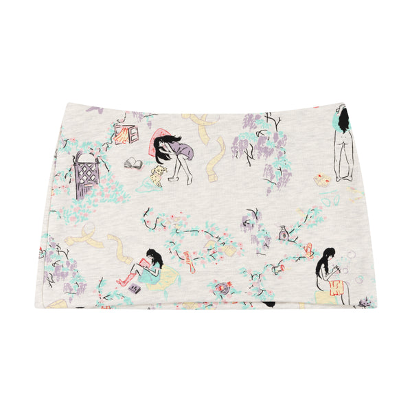 GREY DAY IN THE LIFE MINI SKIRT