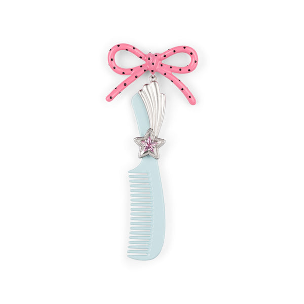 BLUE ASHLEY WILLIAMS X YVMIN HAIR COMB EARRINGS