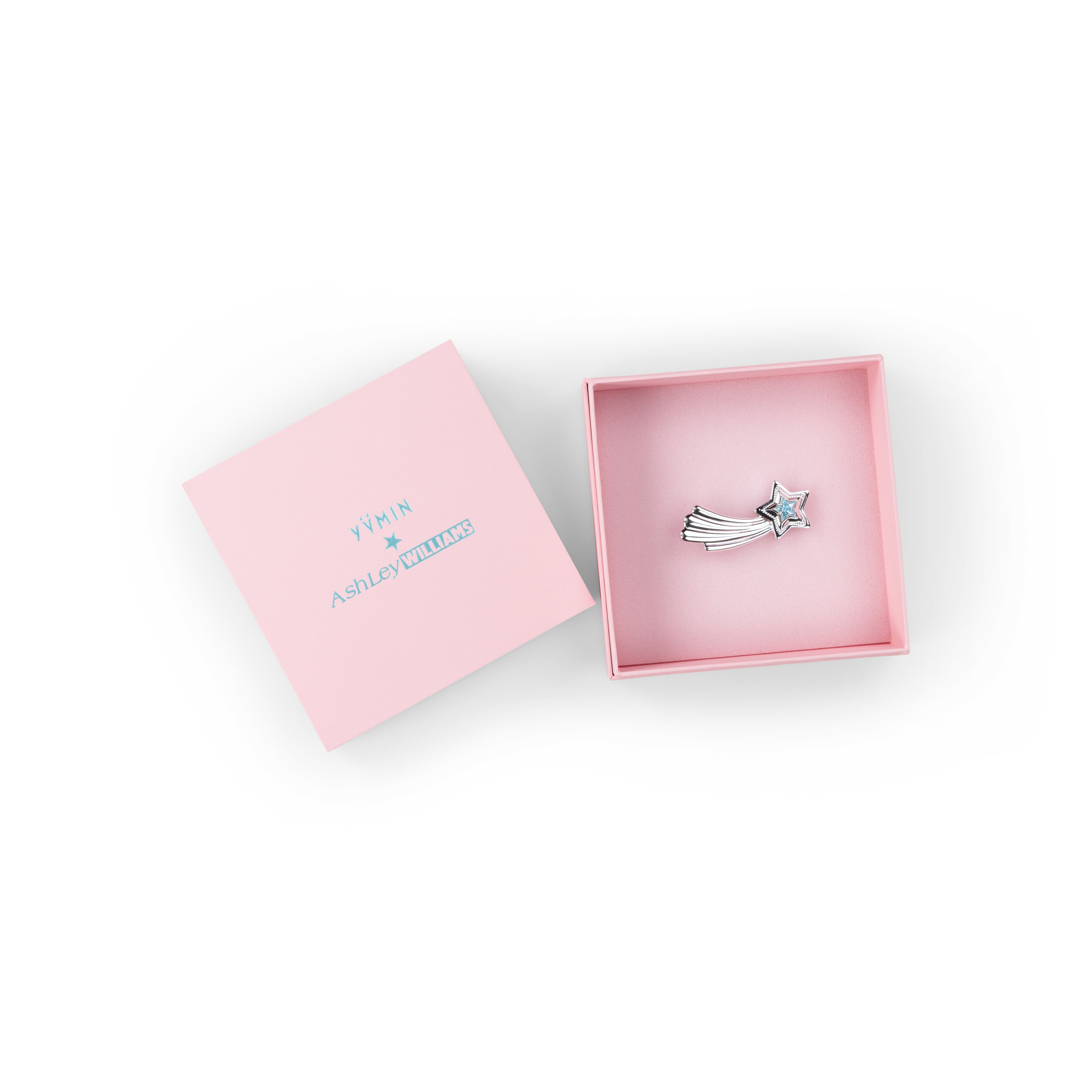 ASHLEY WILLIAMS X YVMIN STAR HAIR CLIP - SILVER – Ashley Williams