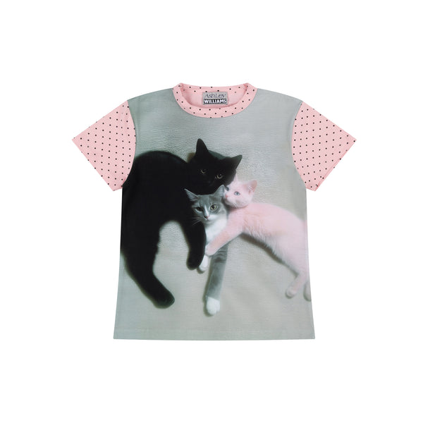 KITTEN TRIO T-SHIRT