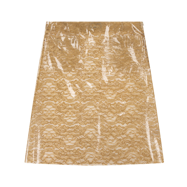 LACE PVC SKIRT