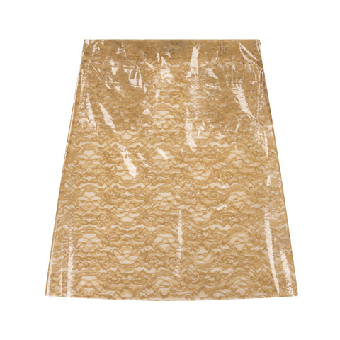 LACE PVC SKIRT