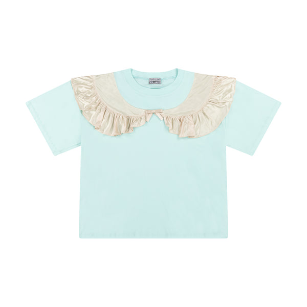 CURTAIN T-SHIRT -CREAM