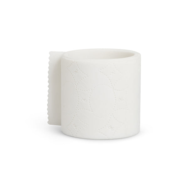 WHITE ASHLEY WILLIAMS X YVMIN  SQUARE TOILET PAPER  BRACELET