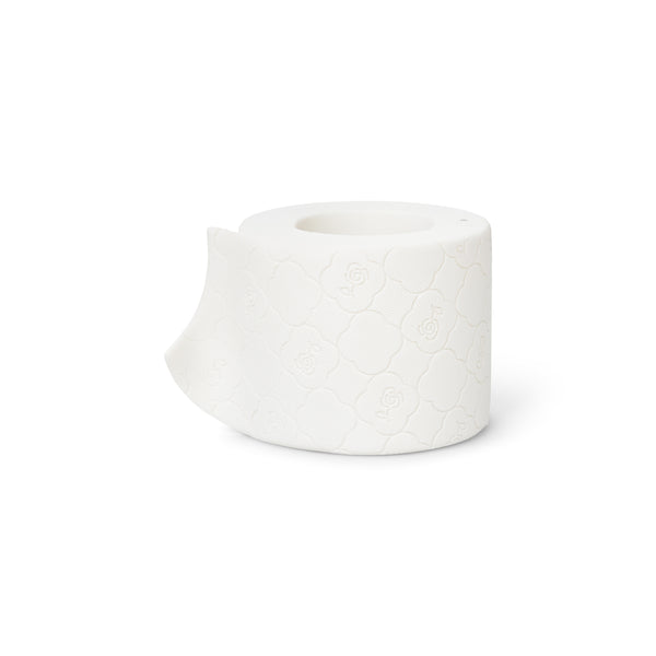 WHITE ASHLEY WILLIAMS X YVMIN FLORAL TOILET PAPER BRACELET