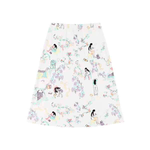 WHITE DAY IN THE LIFE THERMAL SKIRT