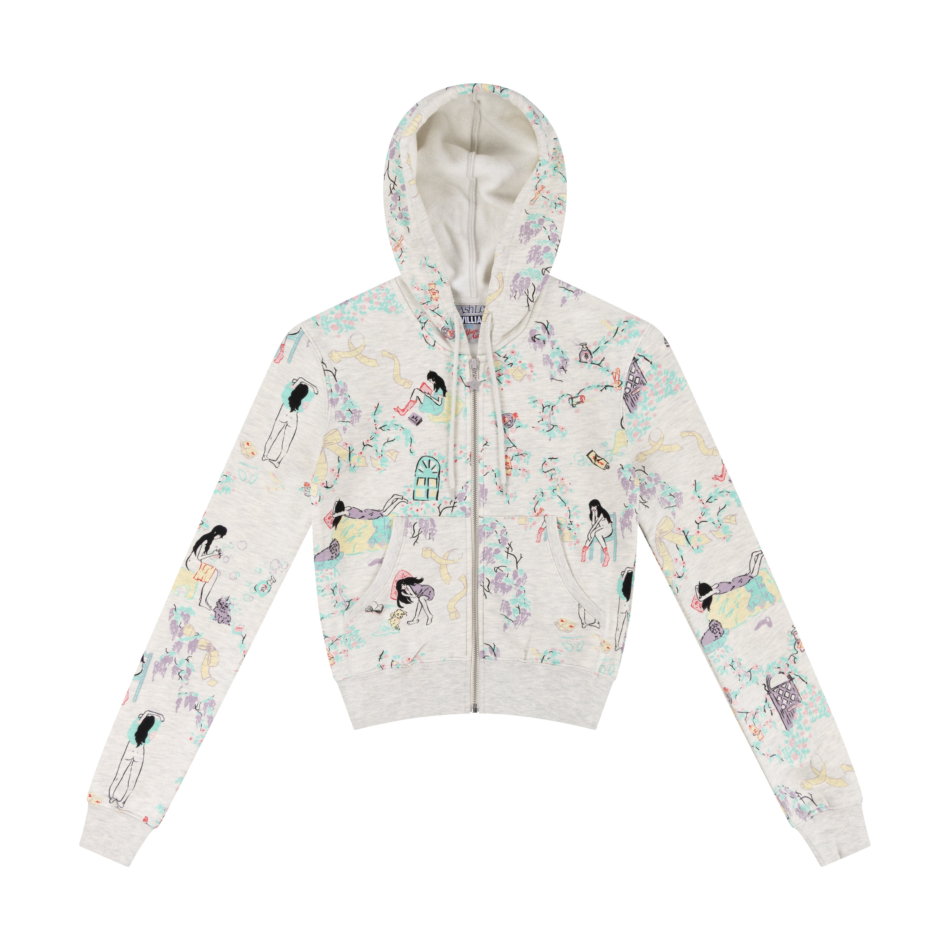 GREY DAY IN THE LIFE SHRUNK BABY HOODIE – Ashley Williams