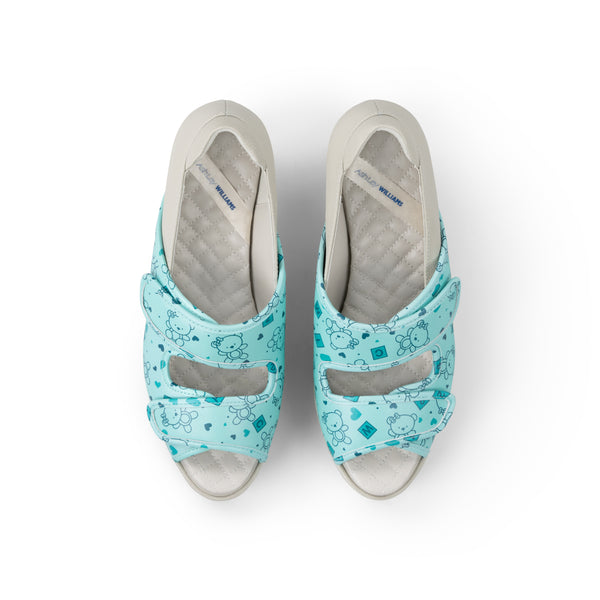 LITTLE BEAR VELCRO KITTEN HEELS