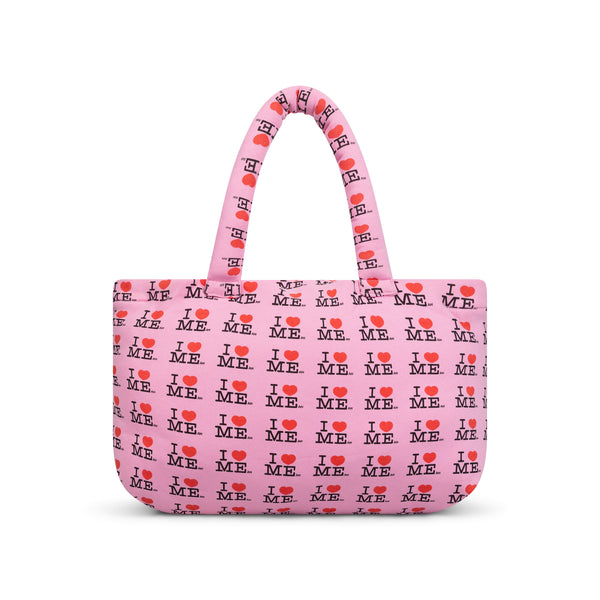 PINK I HEART ME PILLOW BAG