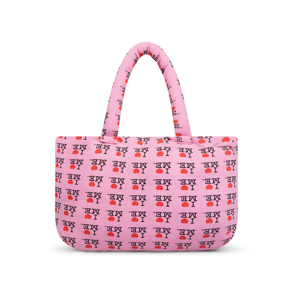 PINK I HEART ME PILLOW BAG